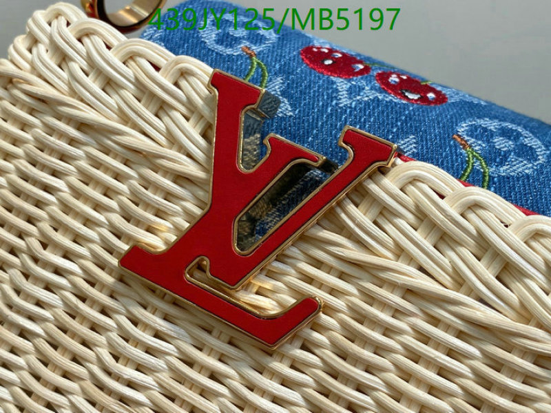 LV Bag-(Mirror)-Handbag- Code: MB5197