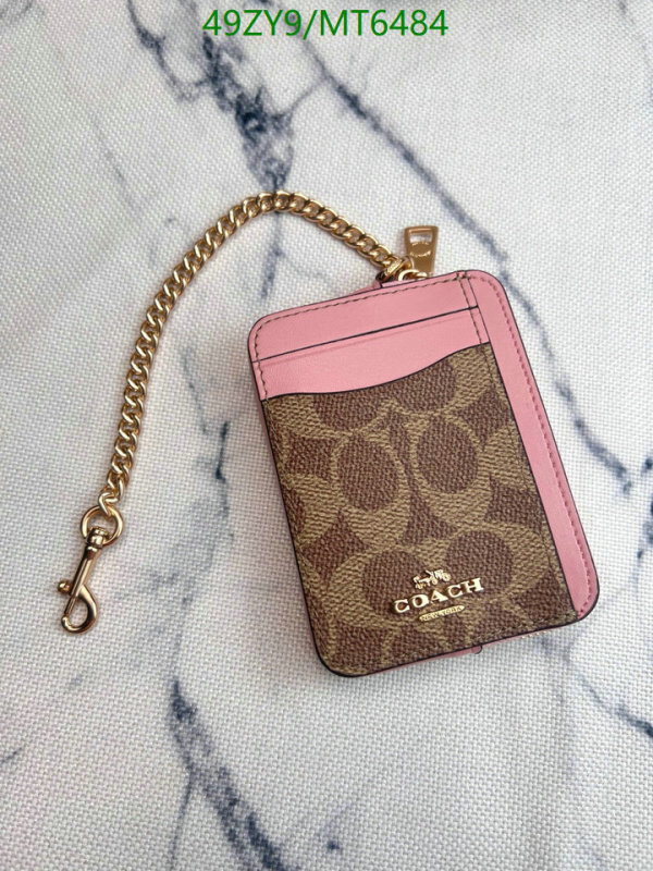 Coach Bag-(4A)-Wallet- Code: MT6484 $: 49USD