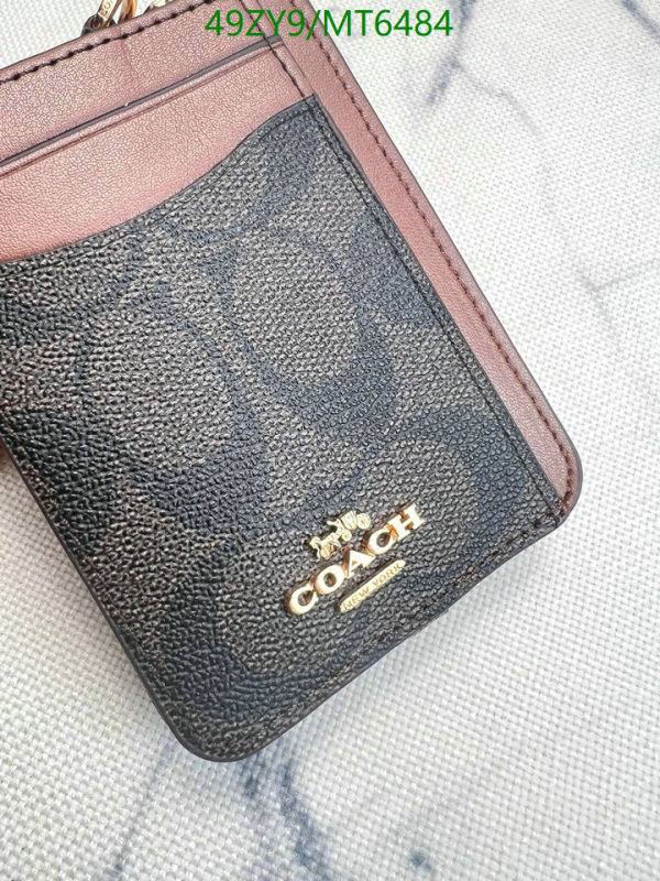 Coach Bag-(4A)-Wallet- Code: MT6484 $: 49USD