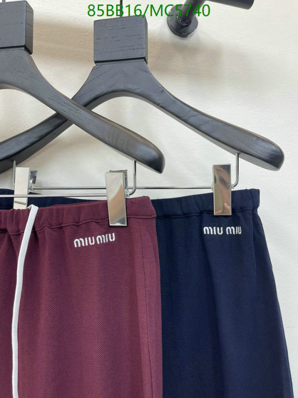 Clothing-MIUMIU Code: MC5740 $: 85USD
