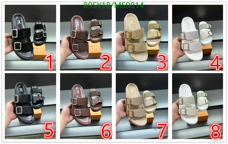 Men shoes-LV Code: MS9814 $: 89USD
