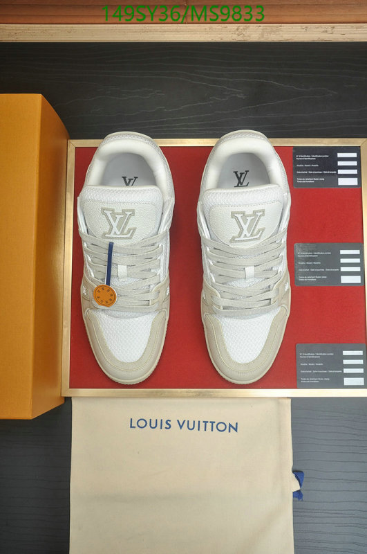 Men shoes-LV Code: MS9833 $: 149USD