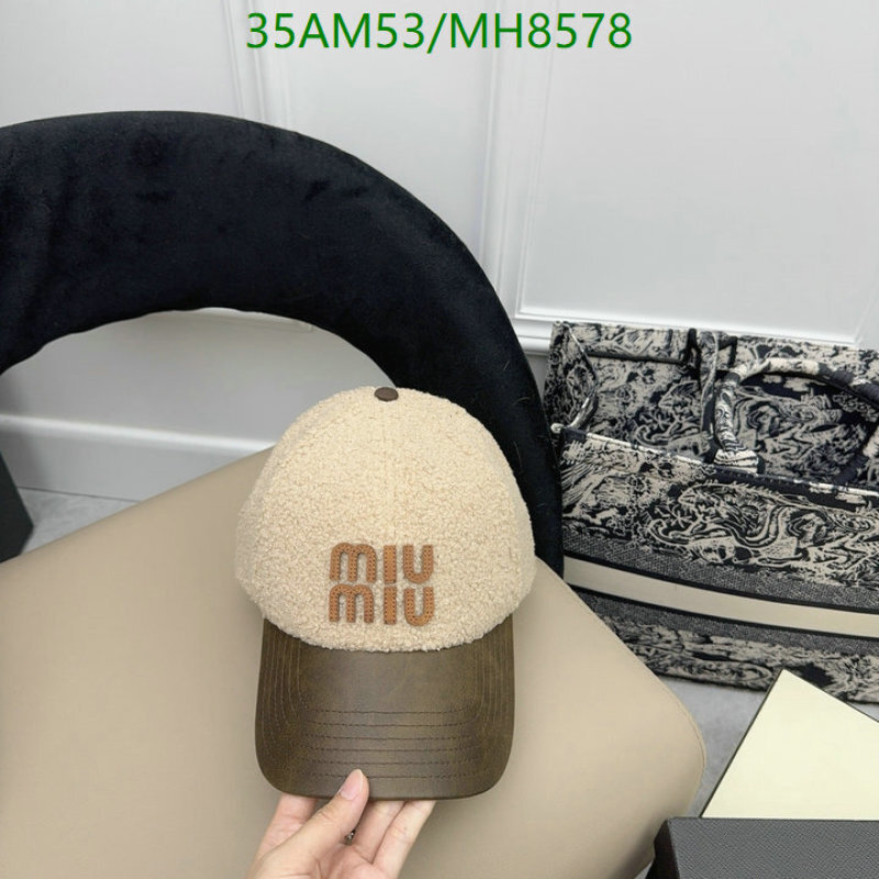 Cap-(Hat)-Miu Miu Code: MH8578 $: 35USD