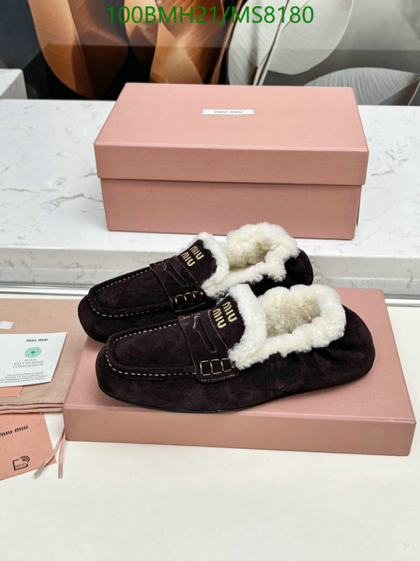 Women Shoes-Miu Miu Code: MS8180 $: 100USD
