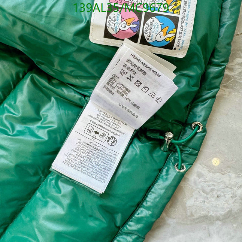 Kids Clothing-Down Jacket Code: MC9679 $: 139USD