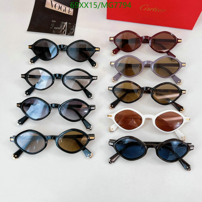 Glasses-Cartier Code: MG7794 $: 69USD