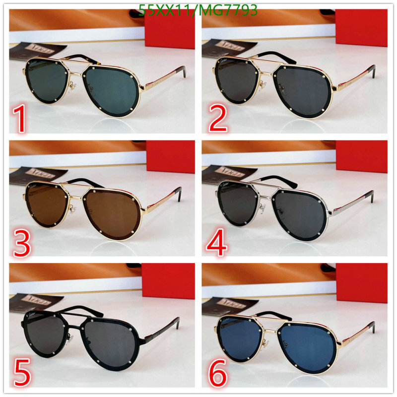 Glasses-Cartier Code: MG7793 $: 55USD