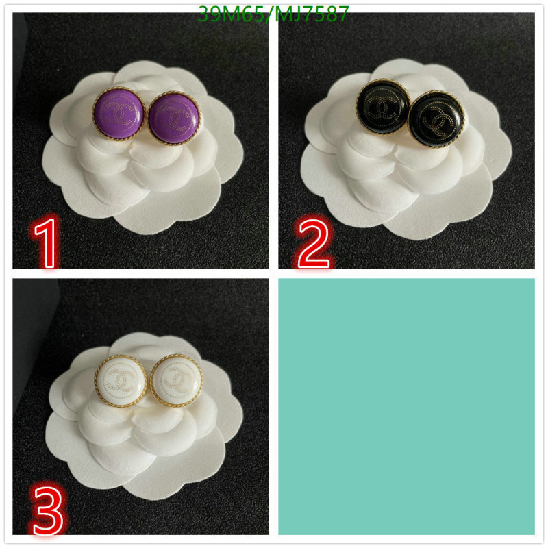 Jewelry-Chanel Code: MJ7587 $: 39USD