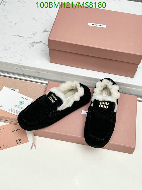 Women Shoes-Miu Miu Code: MS8180 $: 100USD