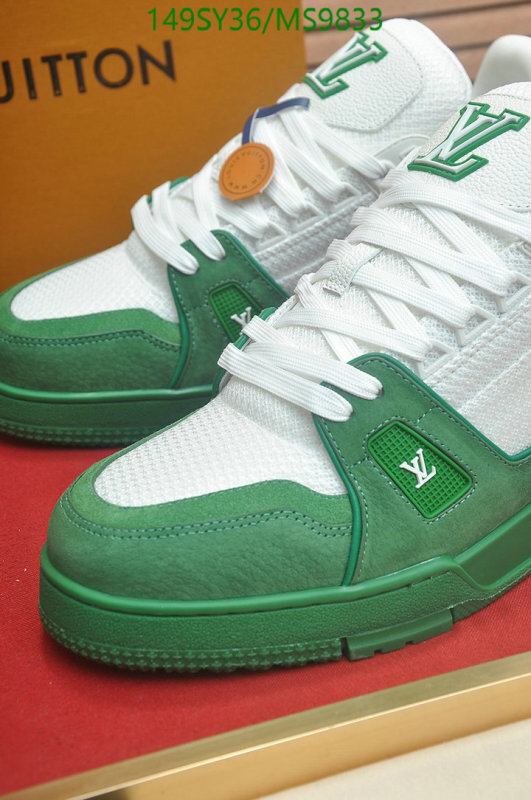 Men shoes-LV Code: MS9833 $: 149USD