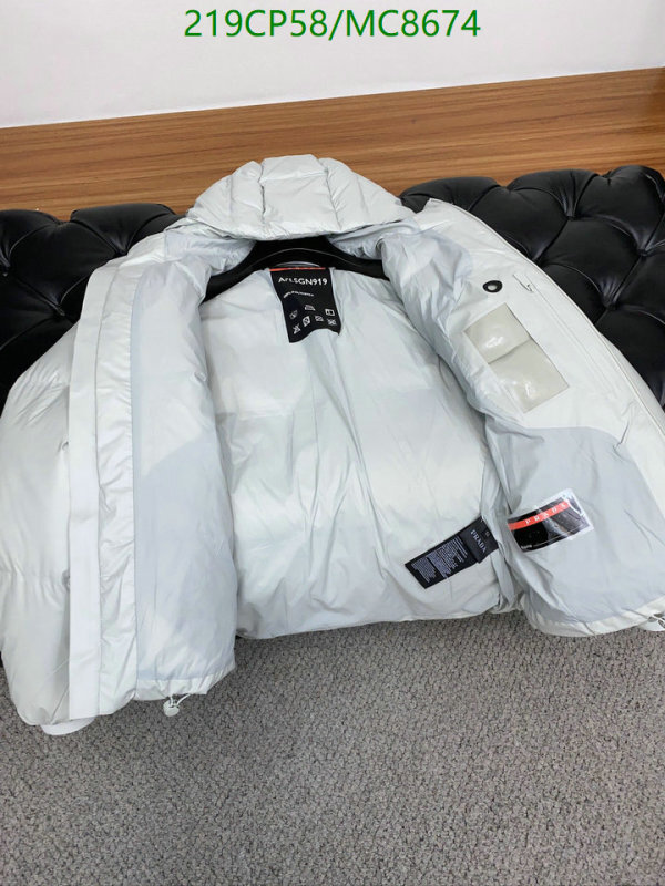 Down jacket Women-Prada Code: MC8674 $: 219USD