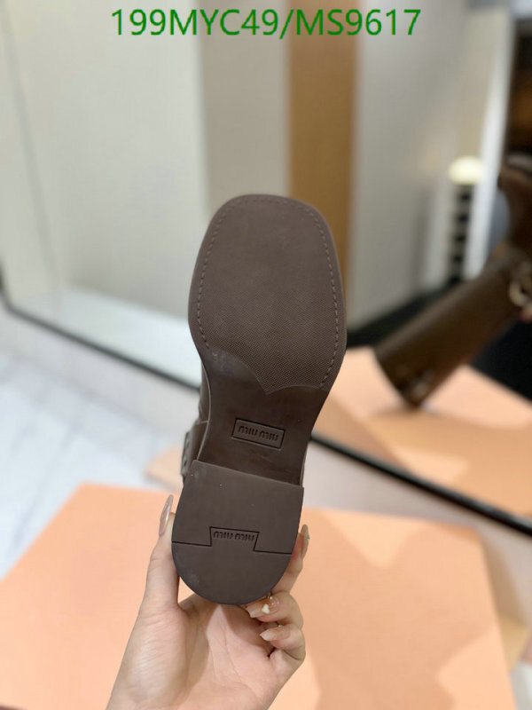 Women Shoes-Miu Miu Code: MS9617 $: 199USD