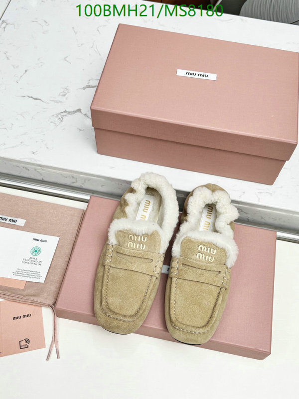 Women Shoes-Miu Miu Code: MS8180 $: 100USD