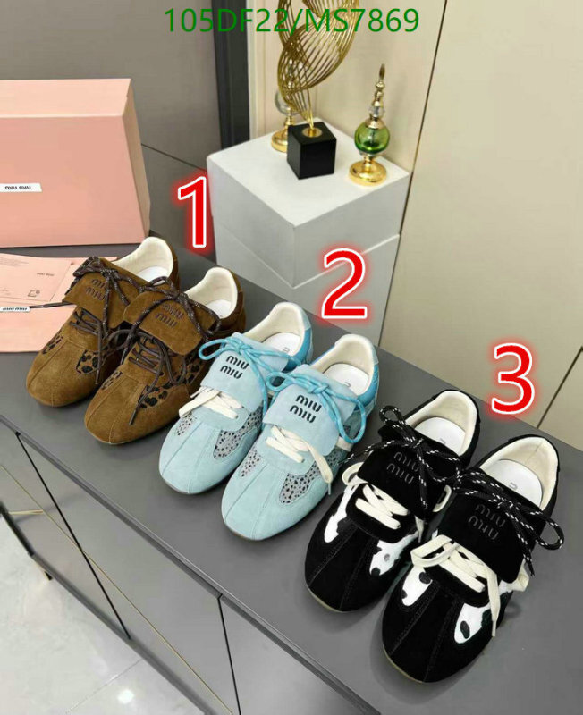 Women Shoes-Miu Miu Code: MS7869 $: 105USD