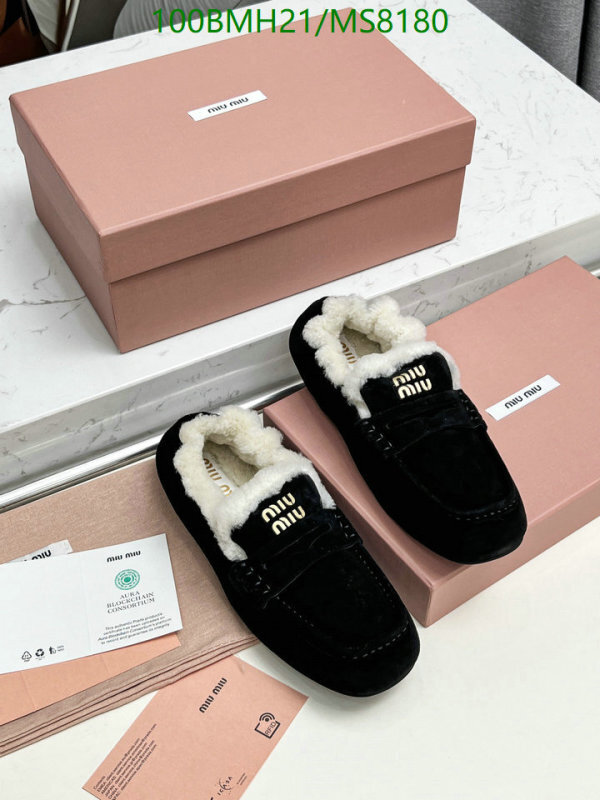 Women Shoes-Miu Miu Code: MS8180 $: 100USD