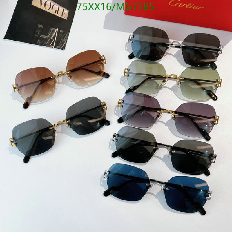 Glasses-Cartier Code: MG7785 $: 75USD