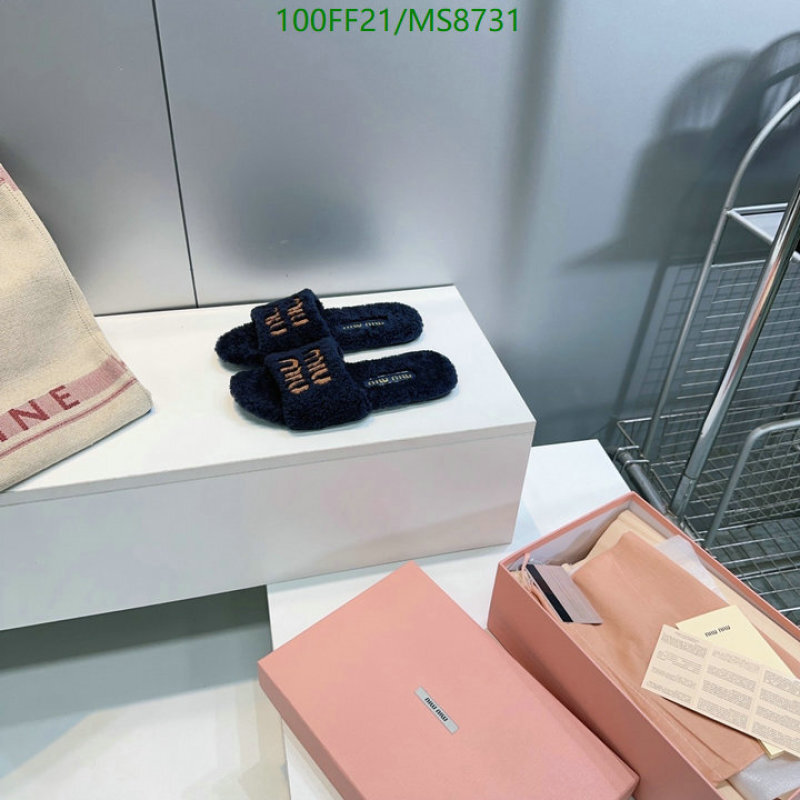Women Shoes-Miu Miu Code: MS8731 $: 100USD