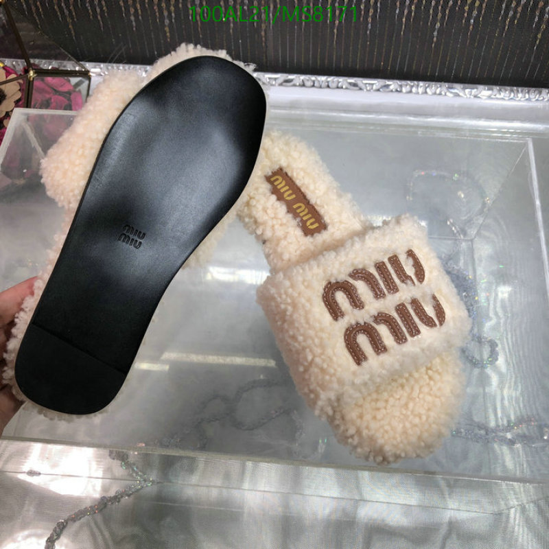 Women Shoes-Miu Miu Code: MS8171 $: 100USD