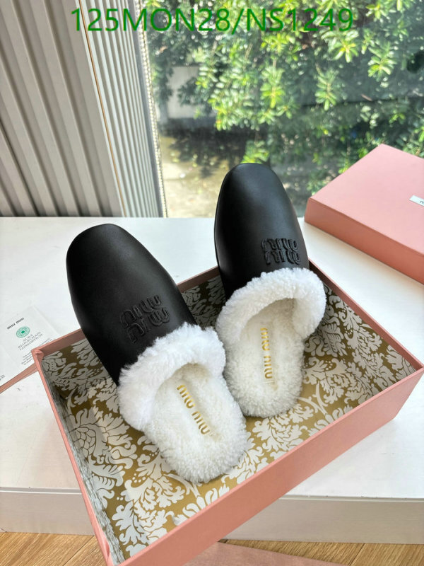 Women Shoes-Miu Miu Code: NS1249 $: 125USD