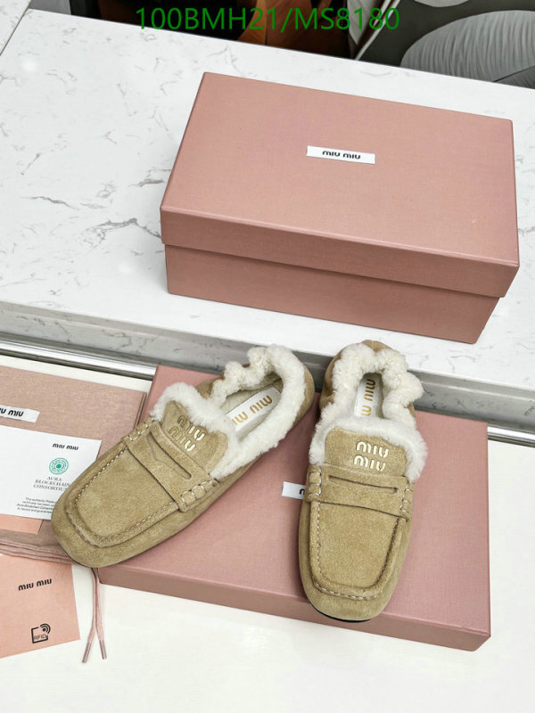 Women Shoes-Miu Miu Code: MS8180 $: 100USD