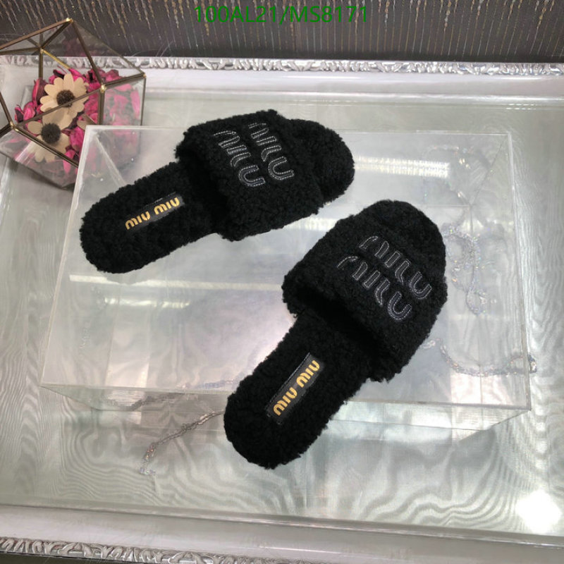 Women Shoes-Miu Miu Code: MS8171 $: 100USD