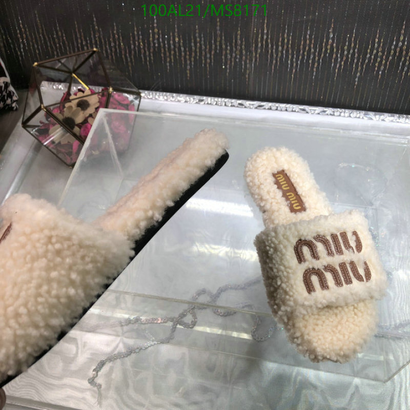 Women Shoes-Miu Miu Code: MS8171 $: 100USD