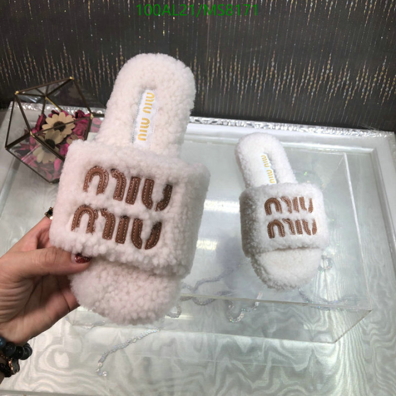 Women Shoes-Miu Miu Code: MS8171 $: 100USD
