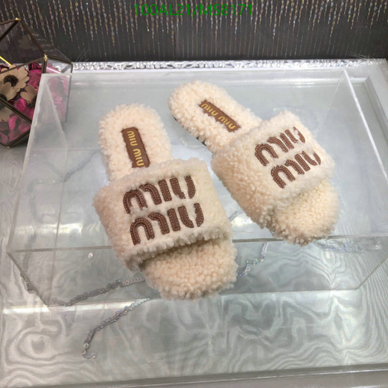 Women Shoes-Miu Miu Code: MS8171 $: 100USD