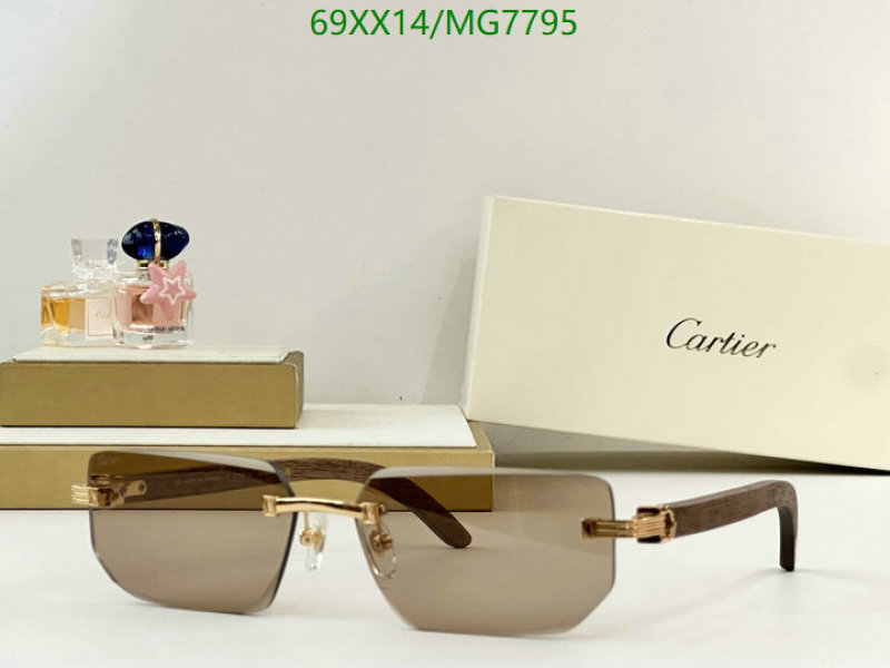 Glasses-Cartier Code: MG7795 $: 69USD