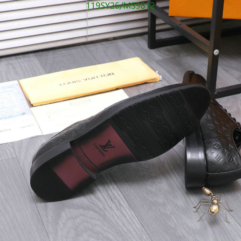 Men shoes-LV Code: MS9812 $: 119USD