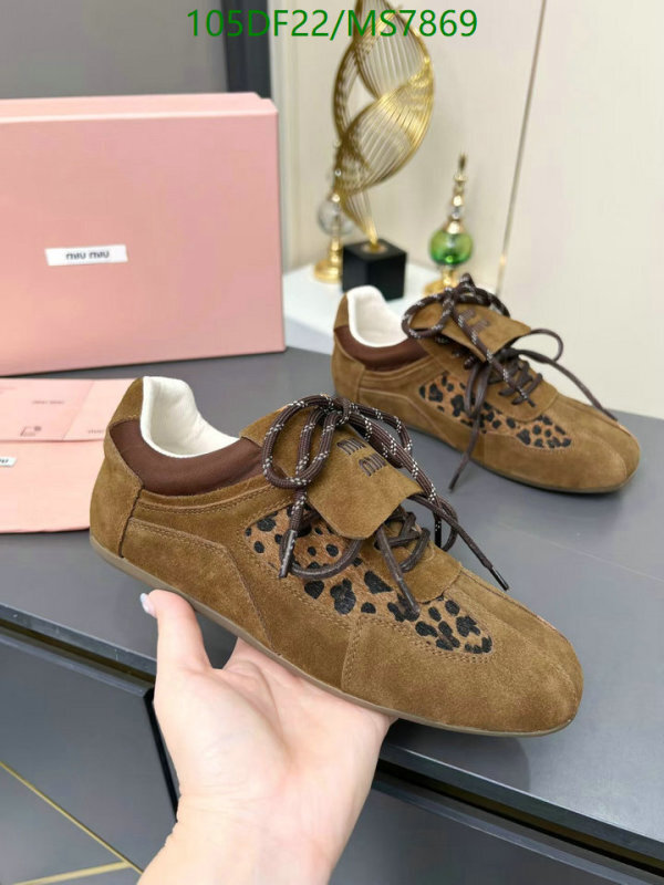 Women Shoes-Miu Miu Code: MS7869 $: 105USD
