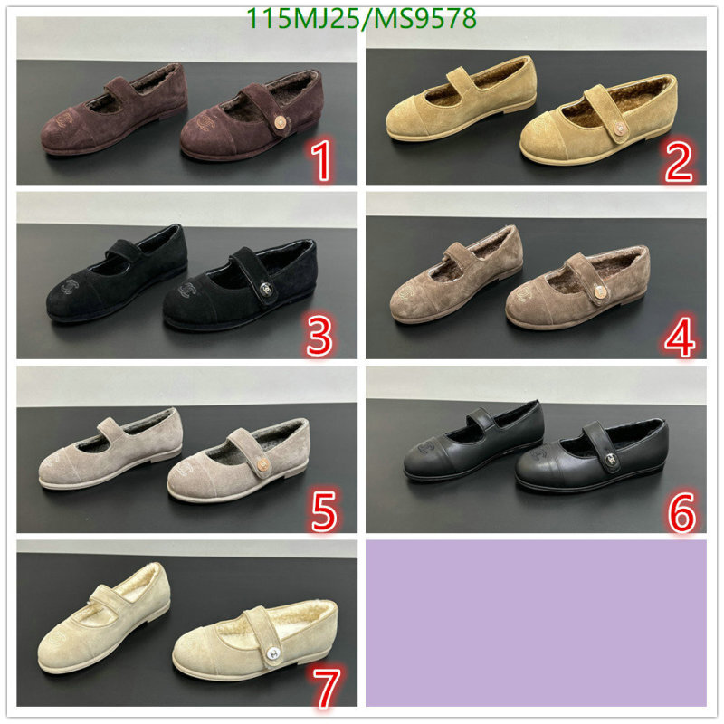 Women Shoes-Chanel Code: MS9578 $: 115USD