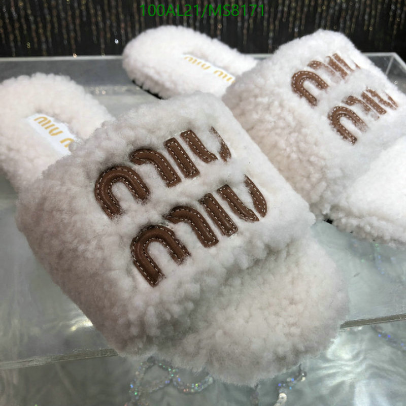 Women Shoes-Miu Miu Code: MS8171 $: 100USD