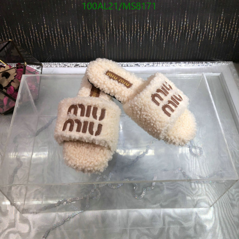 Women Shoes-Miu Miu Code: MS8171 $: 100USD
