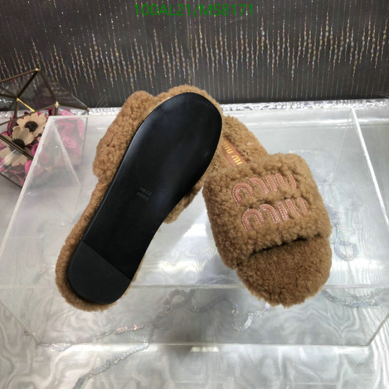 Women Shoes-Miu Miu Code: MS8171 $: 100USD
