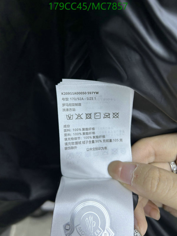 Down jacket Men-Moncler Code: MC7857 $: 179USD