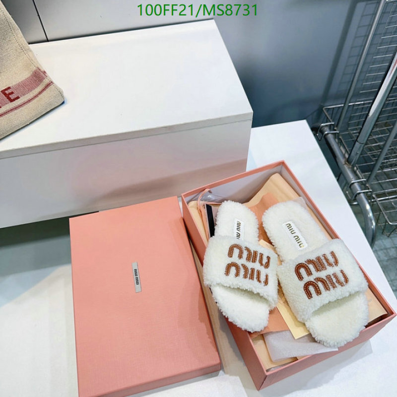 Women Shoes-Miu Miu Code: MS8731 $: 100USD