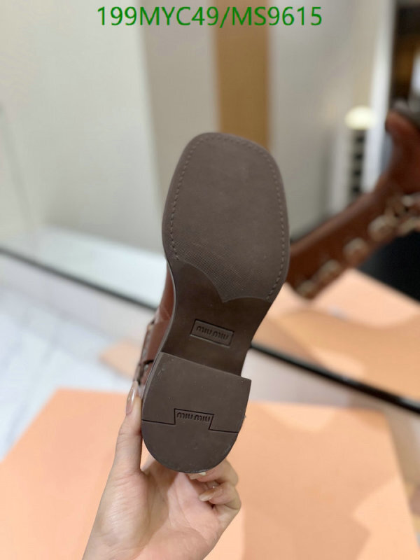 Women Shoes-Miu Miu Code: MS9615 $: 199USD