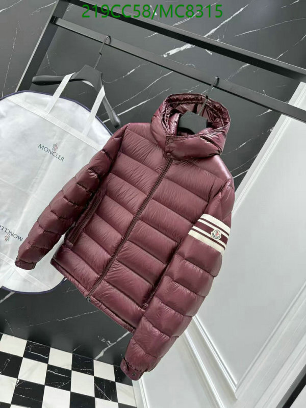 Down jacket Men-Moncler Code: MC8315 $: 219USD