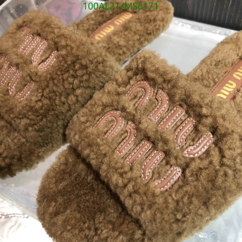 Women Shoes-Miu Miu Code: MS8171 $: 100USD
