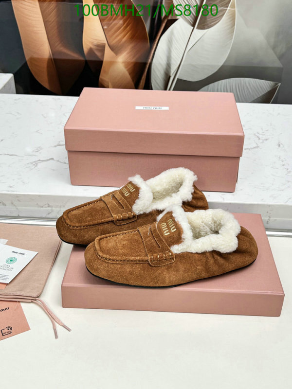 Women Shoes-Miu Miu Code: MS8180 $: 100USD