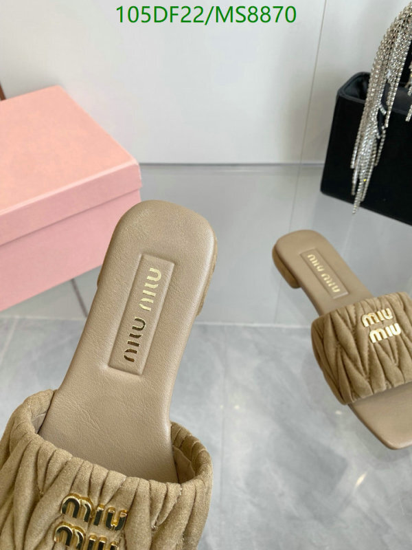 Women Shoes-Miu Miu Code: MS8870 $: 105USD
