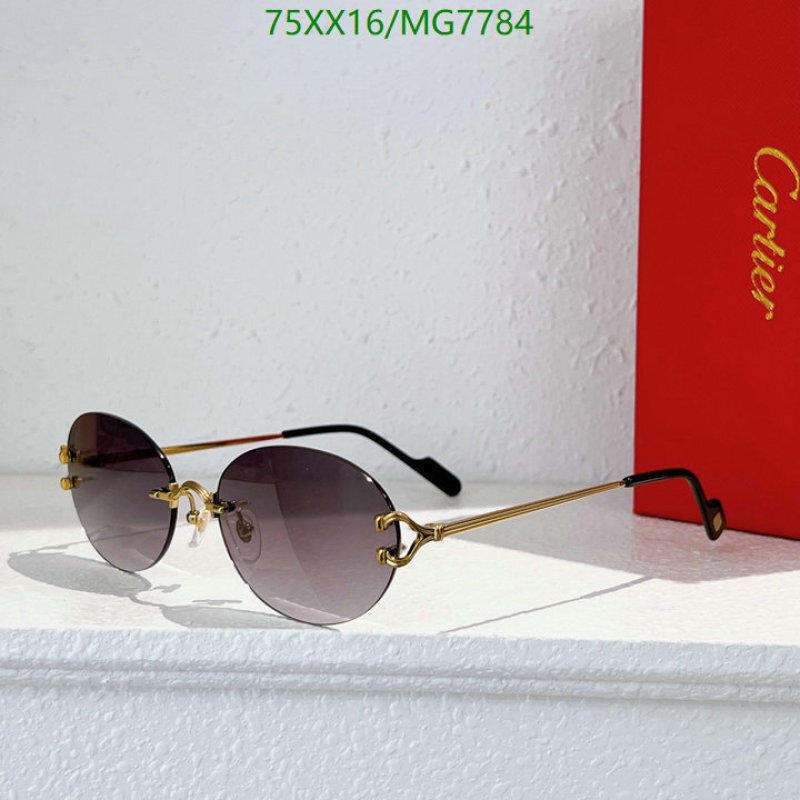 Glasses-Cartier Code: MG7784 $: 75USD