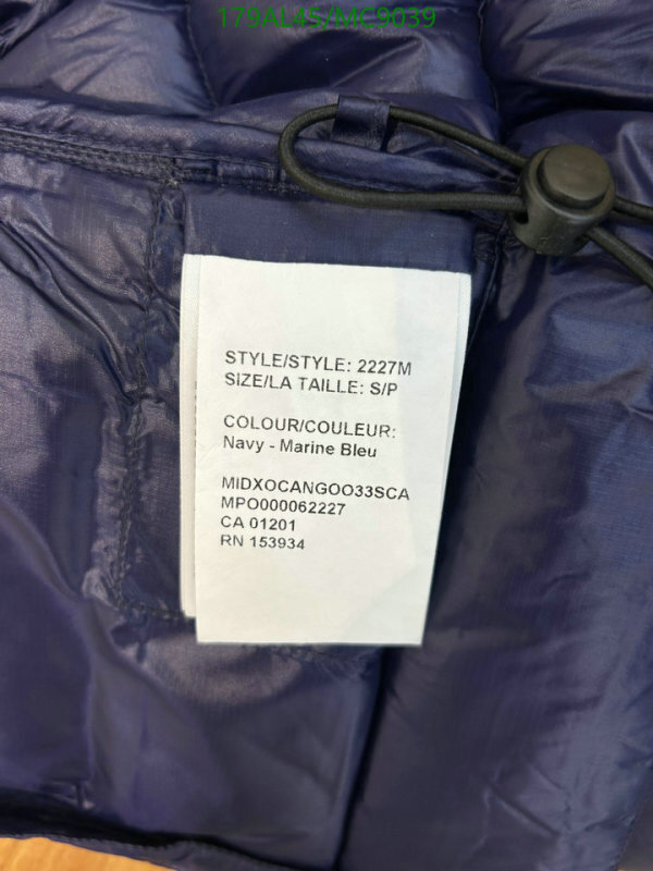 Down jacket Women-Canada Goose Code: MC9039 $: 179USD