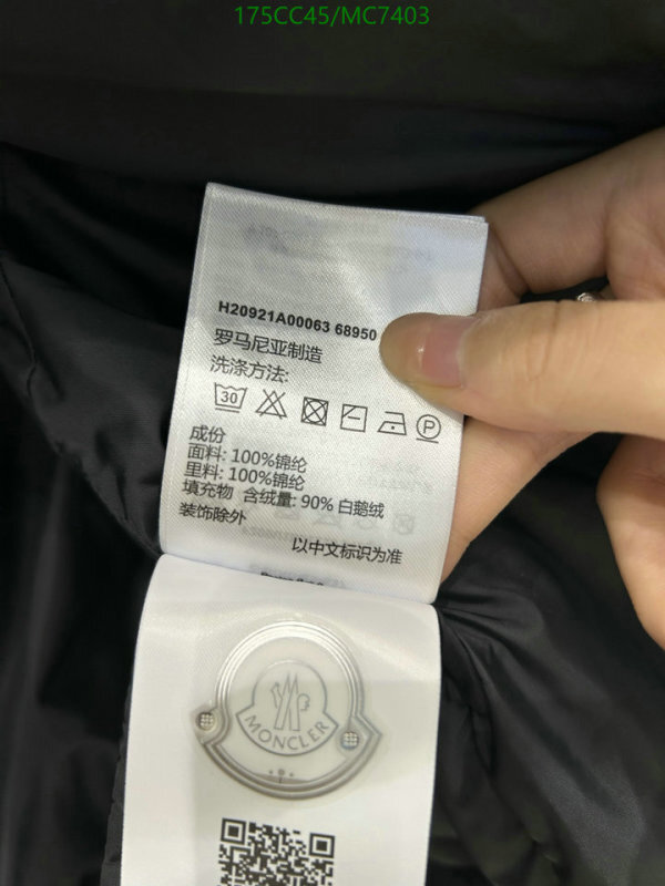 Down jacket Women-Moncler Code: MC7403 $: 175USD