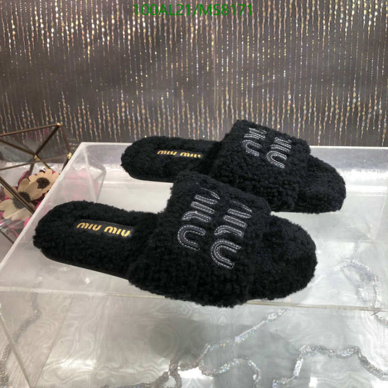 Women Shoes-Miu Miu Code: MS8171 $: 100USD