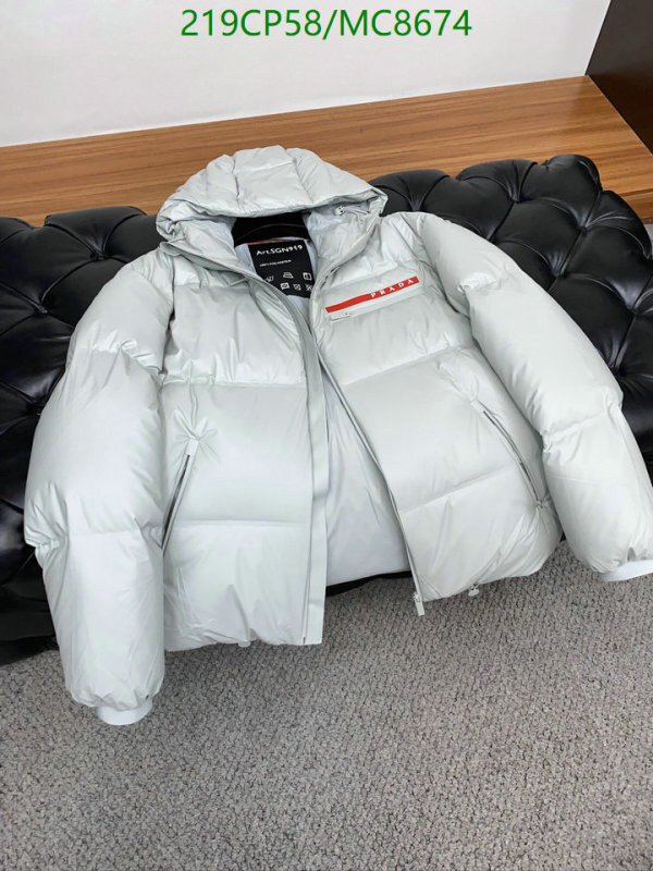Down jacket Women-Prada Code: MC8674 $: 219USD