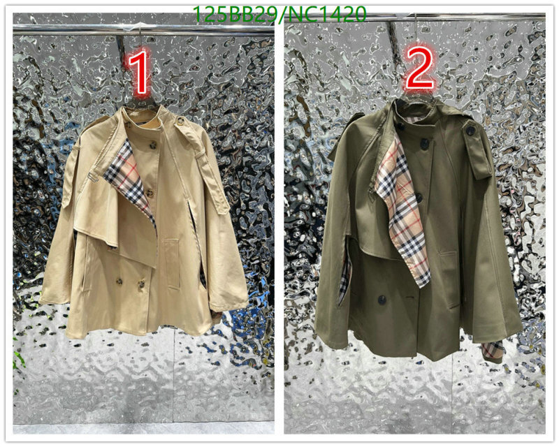 Clothing-Burberry Code: NC1420 $: 125USD