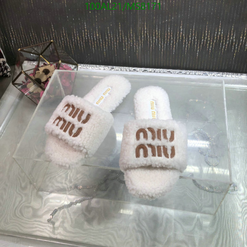Women Shoes-Miu Miu Code: MS8171 $: 100USD