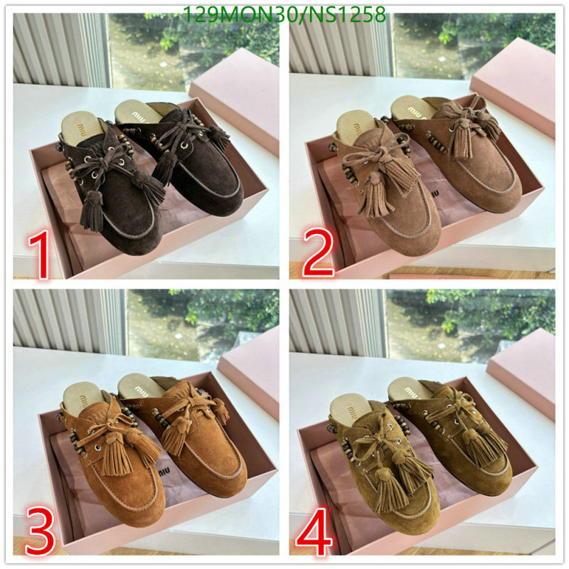 Women Shoes-Miu Miu Code: NS1258 $: 129USD
